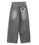 LOGO POCKET LOOSE DENIM PANTS