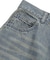 LOGO POCKET LOOSE DENIM PANTS