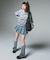 EMBROIDERED DENIM LEG WARMER