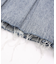 BOX PLEAT DENIM MINI SKIRT