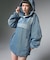 DENIM ANORAK DRESS