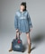 DENIM ANORAK DRESS