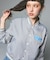 CHEERFUL LOGO VARSITY JACKET