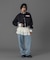 CHEERFUL LOGO VARSITY JACKET