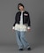 CHEERFUL LOGO VARSITY JACKET