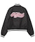 CHEERFUL LOGO VARSITY JACKET