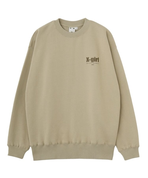 ANONYMITY CREWNECK SWEAT TOP｜エックスガールの通販｜&mall（アンド