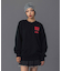 BI COLOR BOX LOGO CREWNECK SWEAT TOP