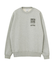 BI COLOR BOX LOGO CREWNECK SWEAT TOP
