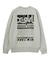 BI COLOR BOX LOGO CREWNECK SWEAT TOP