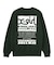 BI COLOR BOX LOGO CREWNECK SWEAT TOP
