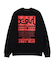 BI COLOR BOX LOGO CREWNECK SWEAT TOP