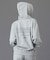 FACE AND WORDS ZIP UP SWEAT HOODIE
