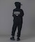 FACE AND WORDS ZIP UP SWEAT HOODIE
