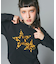 LEOPARD STAR L/S BABY TEE