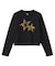 LEOPARD STAR L/S BABY TEE