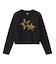 LEOPARD STAR L/S BABY TEE