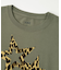 LEOPARD STAR L/S BABY TEE