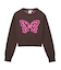 BUTTERFLY XG LOGO COMPACT KNIT TOP