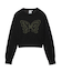 BUTTERFLY XG LOGO COMPACT KNIT TOP