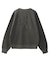 LOGO PATCH PIGMENT DYED CREWNECK SWEAT TOP