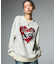 HEART LOGO JACQUARD KNIT TOP