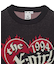 HEART LOGO JACQUARD KNIT TOP