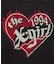 HEART LOGO JACQUARD KNIT TOP