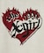 HEART LOGO JACQUARD KNIT TOP