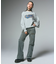 FADED MULTI POCKET FLARE PANTS