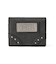METAL LABEL FAUX LEATHER MINI WALLET