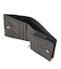 METAL LABEL FAUX LEATHER MINI WALLET