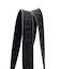 METAL LABEL FAUX LEATHER BAG