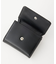 SILVER GLITTER OVAL LOGO BUCKLE MINI WALLET