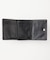 SILVER GLITTER OVAL LOGO BUCKLE MINI WALLET