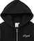 SWEAT AND KNIT ZIP UP HOODIE