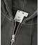 PIGMENT DYED FACE LABEL ZIP UP SWEAT HOODIE