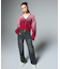 JACQUARD KNIT COMPACT CARDIGAN