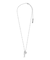 MILLS LOGO AND HEART NECKLACE