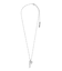 MILLS LOGO AND HEART NECKLACE