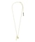 MILLS LOGO AND HEART NECKLACE