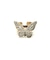 RHINESTONE BUTTERFLY LOGO RING