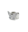 RHINESTONE BUTTERFLY LOGO RING