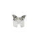 RHINESTONE BUTTERFLY LOGO RING