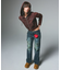 FRONT POCKET DENIM PANTS
