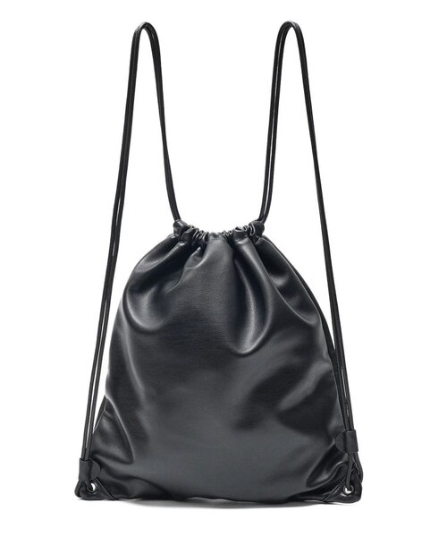 タグあり　Master&Co. LEATHER KNAPSACK　日本製 FAUX LEATHER KNAPSACK｜エックスガールの通販｜&mall（アンドモール