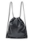 FAUX LEATHER KNAPSACK