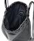FAUX LEATHER KNAPSACK