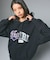 MIX COLLEGE LOGO SWEAT HOODIE