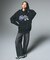 MIX COLLEGE LOGO SWEAT HOODIE